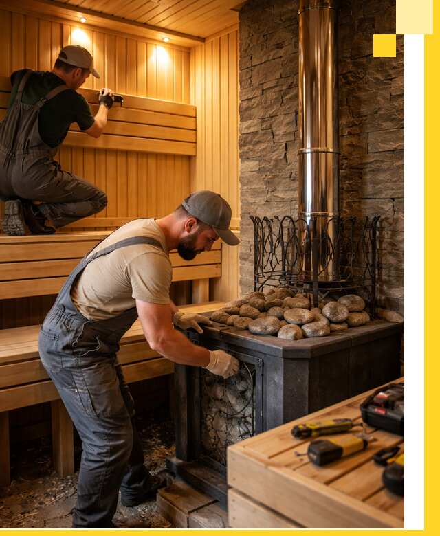 Комплексный дизайн бань, саун и зон отдыха в Прохладном