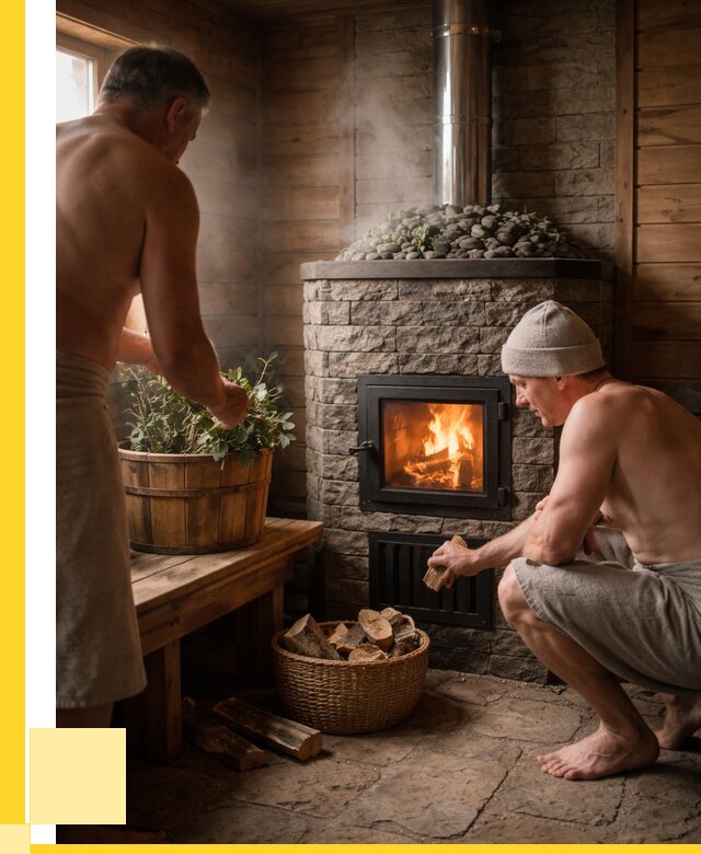 Банные печи под ключ в Прохладном от 48749 р. | ЭриданПрх кирпичная