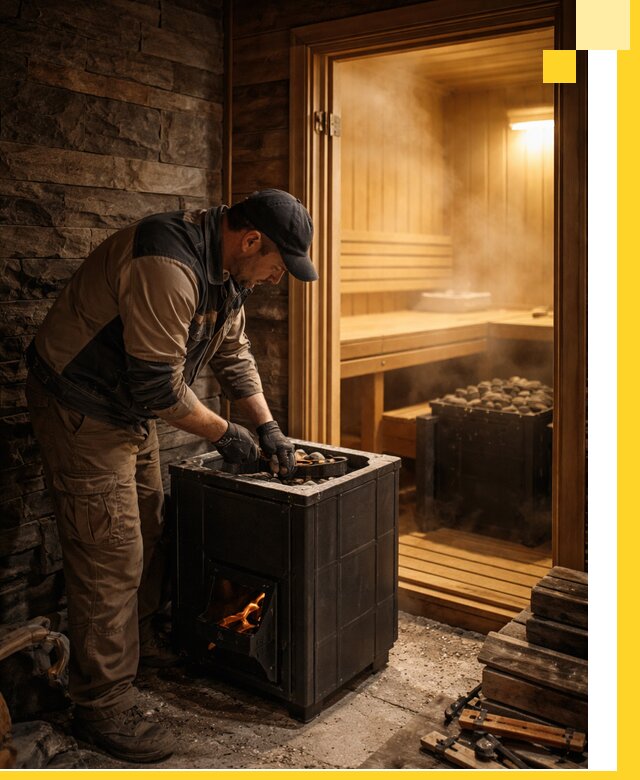 Строительство бани с сауной под ключ в Прохладном от проекта до сдачи