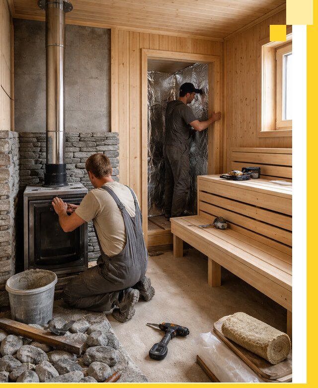 Строительство и изготовление бань под ключ в Прохладном