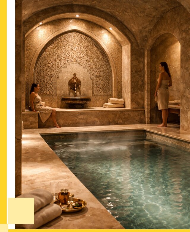 Хамам с бассейном под ключ в Прохладном от 920805 р. | ЭриданПрх