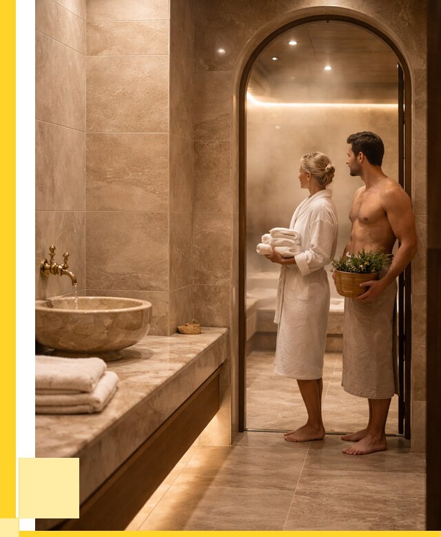 Проект и монтаж сауны и хамама в Прохладном от 379155 р., ЭриданПрх