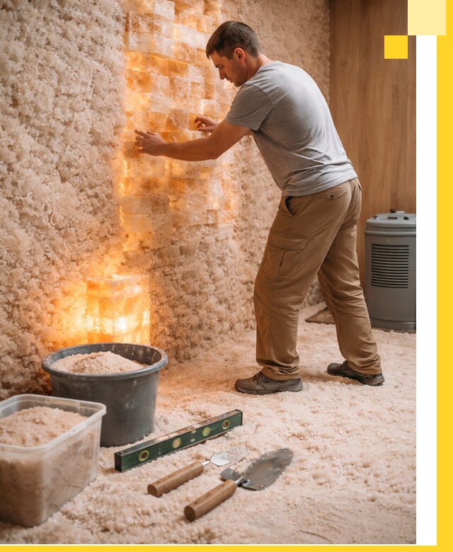 Проектирование и монтаж соляных комнат в Прохладном под ключ