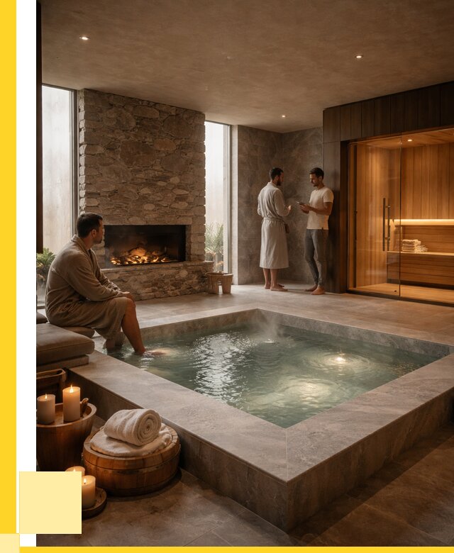 Дизайн интерьеров SPA в Прохладном под ключ от 8666 р., ЭриданПрх